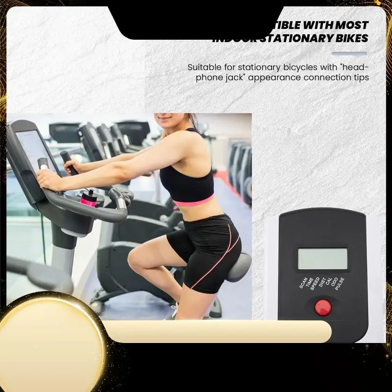 

Monitor Speedometer With Heart Rate For Fitness Stationary Bikes, Magnetic Bike