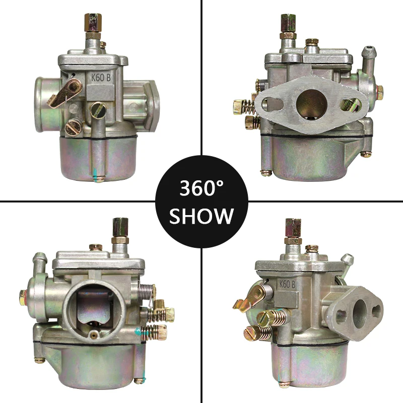 High Quality Motorcycle Carburetor K60B For A100 CBZ CG125 CG150 K60B Carb
