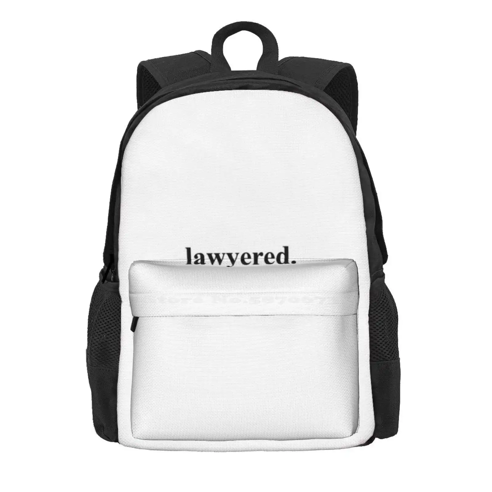 Lawyered. Hot Sale Schoolbag Backpack Fashion Bags Yellow Umbrella Legendary How I Met Your Mother Tv Show Barney Stinson Ted