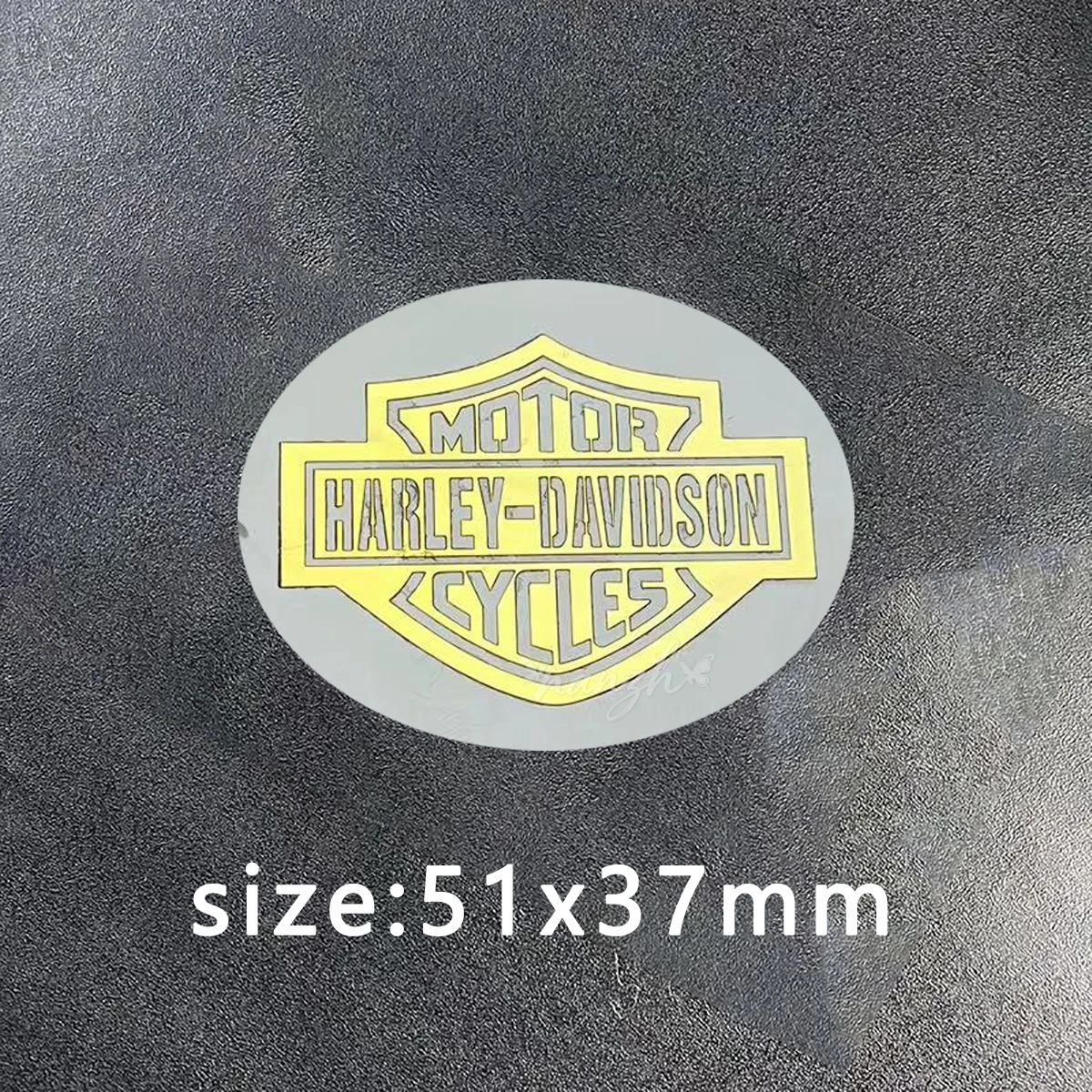 Motorcycle Metal Logo Helmet Personalized Stickers Retro Skull Body Decorative Decals Car Sticker For Harley Davidson Accessory view 3