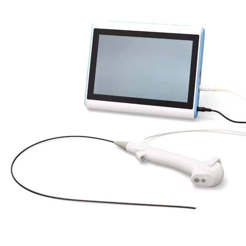 New disposable flexible ureteroscope portable high definition image processor