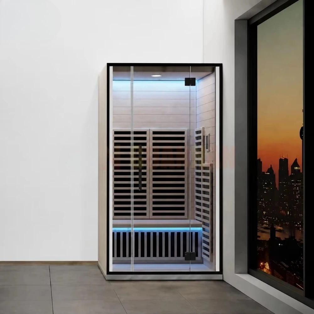 Customized Eco Friendly Material Infrared Heating Home Infrared Sauna Cabin for Indoor Wellness Room