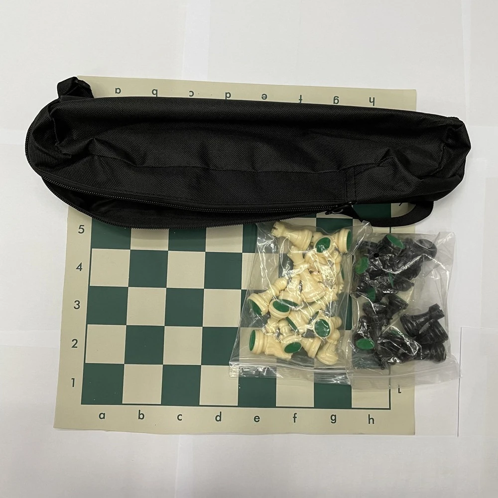 Casual Zipper Back Bag, Chess King Height 65mm Bag 38cm about 300g
