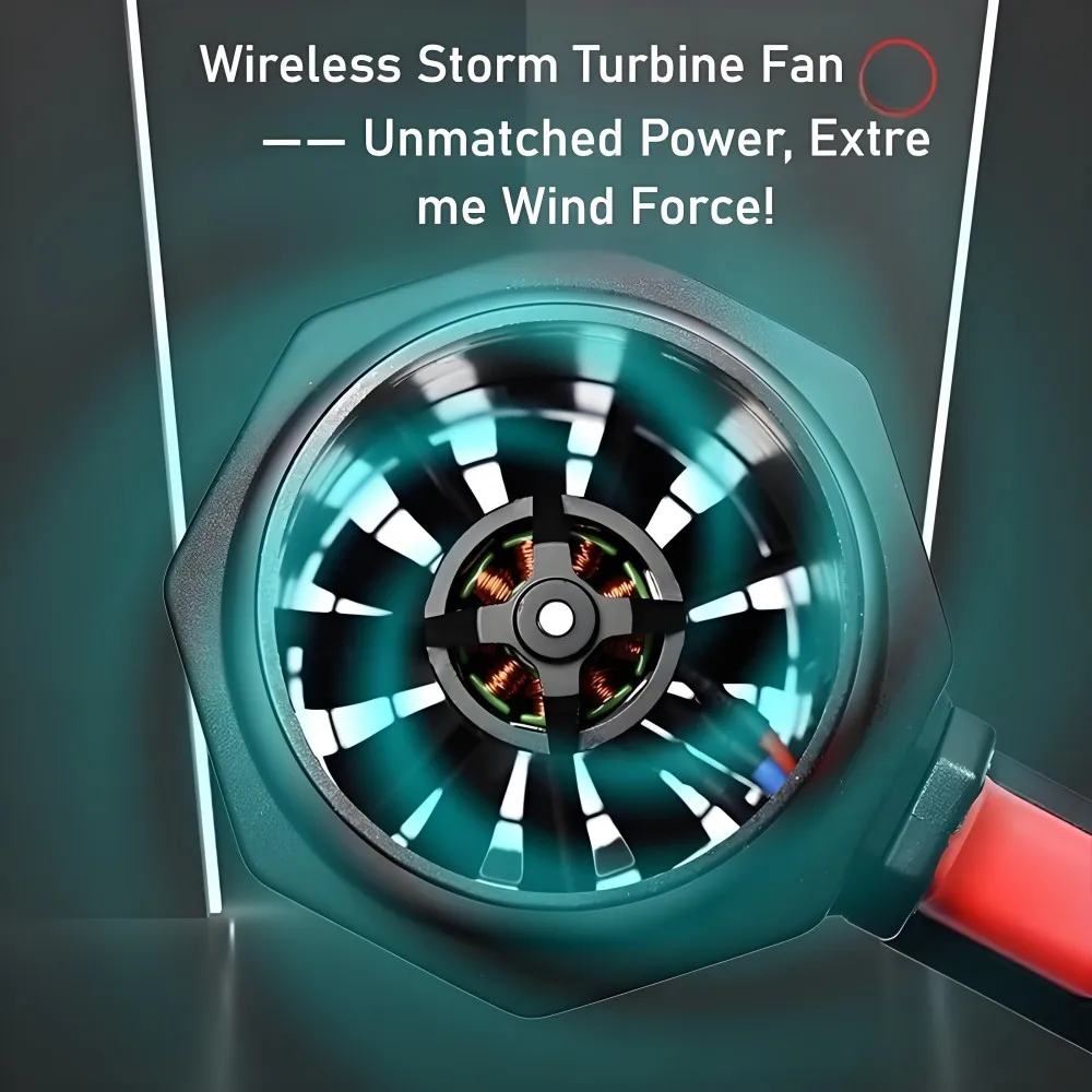 Makita 18V Tools X64 Turbo Blower King Kong Jet Fan Super Power TF64 Car Dryer Violent Fan 64mm Brushless Jet Dry