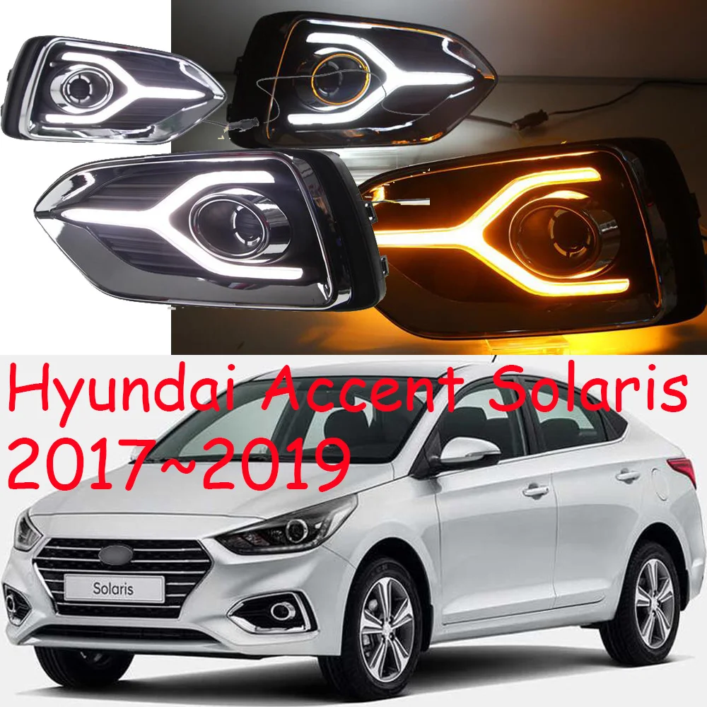 

Accent daytime light,2017~2019,solaris headlight,car accessories,accent,LED,solaris fog light;solaris taillight