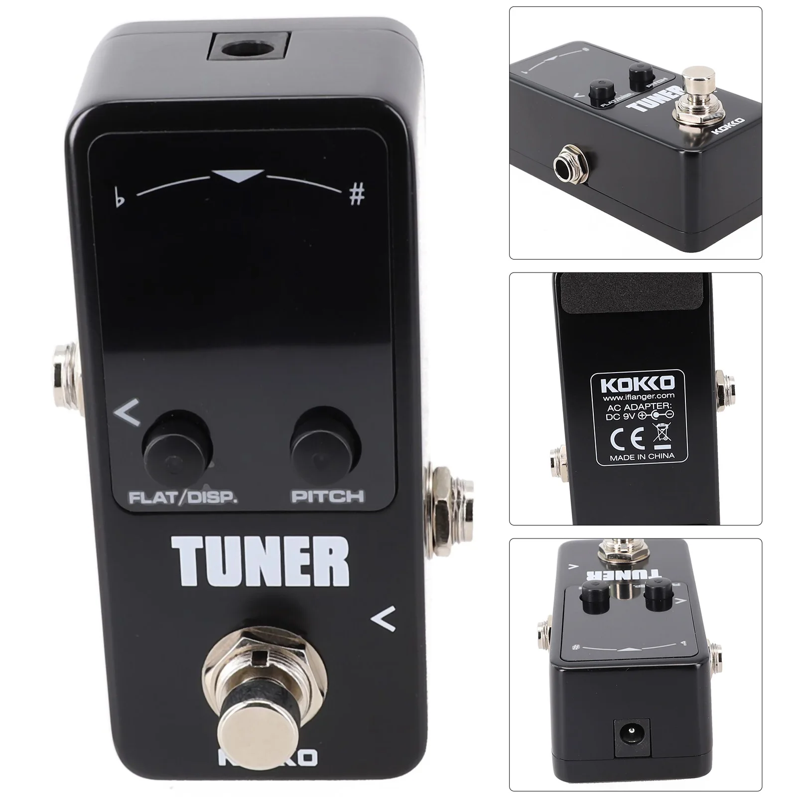 

High Quality Practical Guitar Effect Pedal Guitar Pedal KOKKO LED Display Parts 94*53*53mm Accessories Electric Guitar