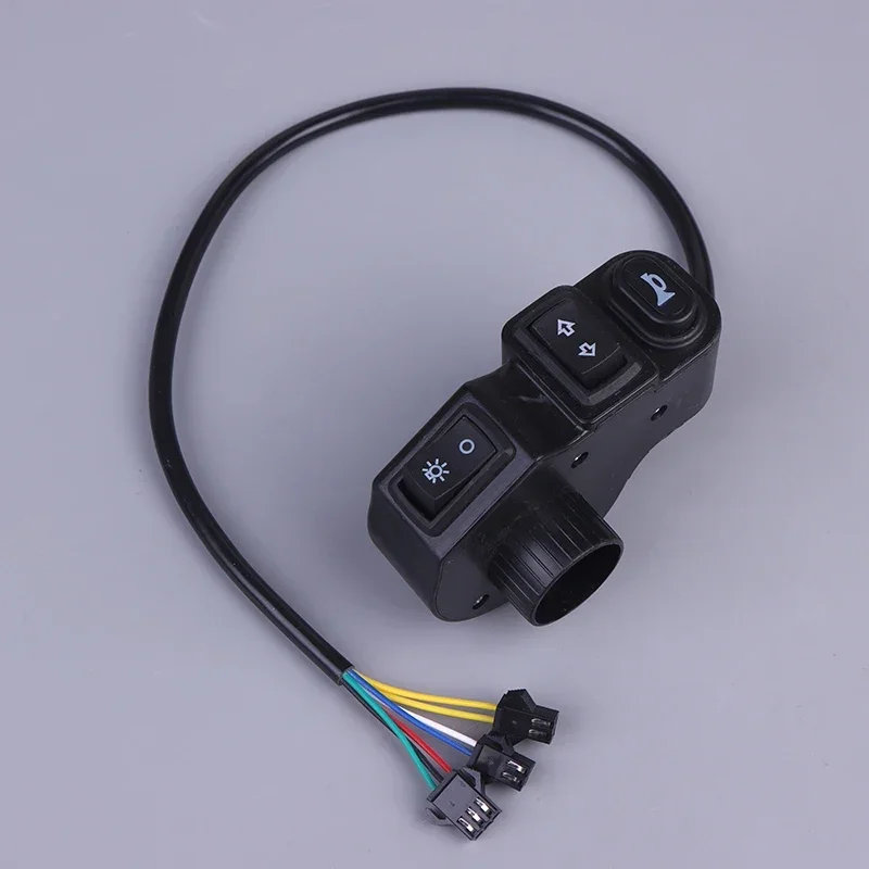 

DC12V 3 In1 Motorcycle Switch Quad Headlights Turn Signal Horn ON/OFF Button For Bike Scooter Electric Vehicle Moto Handlebar