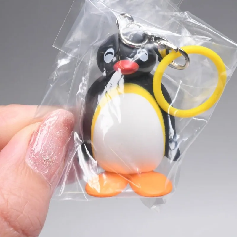 KOROKORO ガシャポンカプセル玩具かわいいペンギン家族アシカアニメアクションフィギュアコレクションペンダントチャームキッズギフト