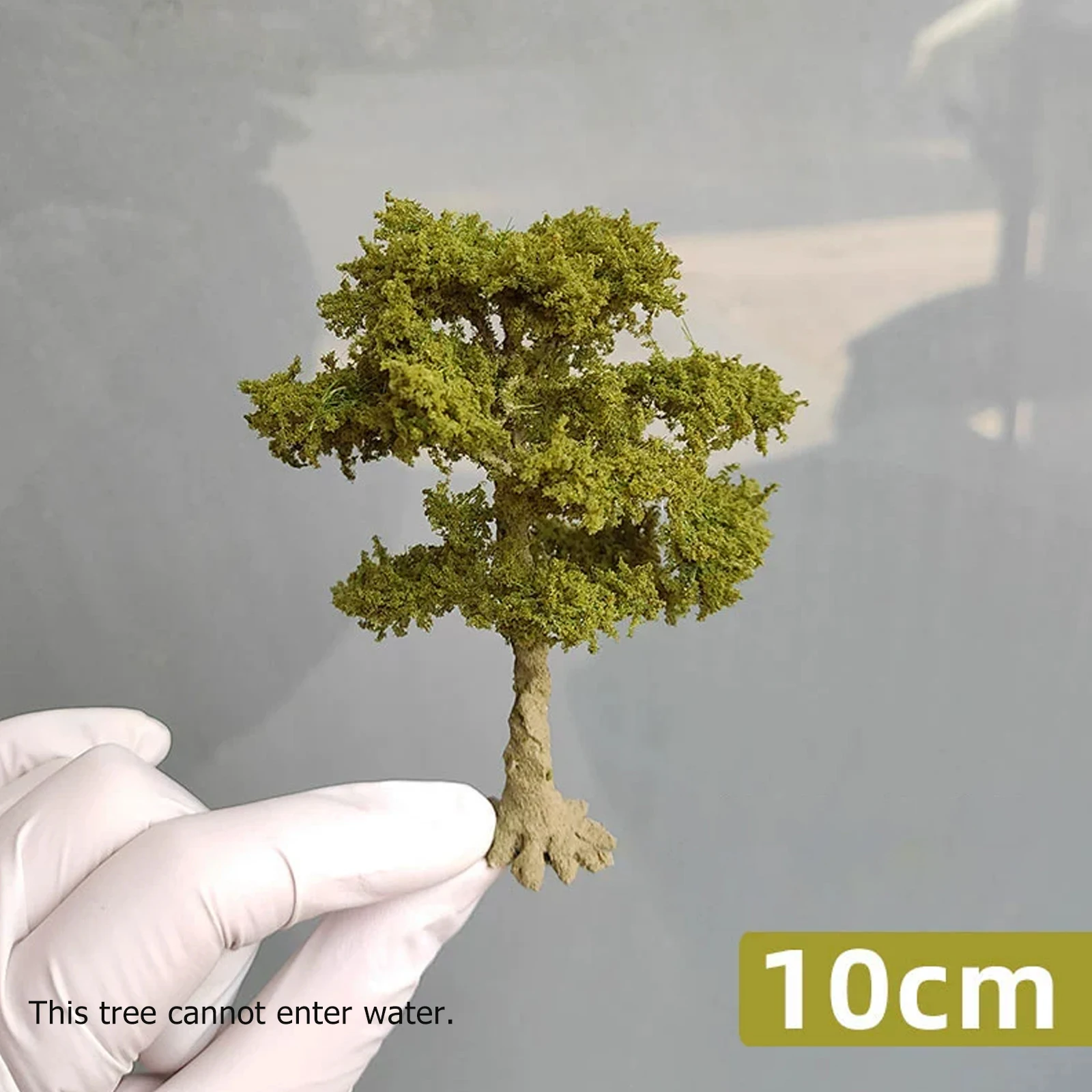 1PC 10-15cm HO/OO Scale Autumn Trees Miniatures Garden Landscape Scenery Model