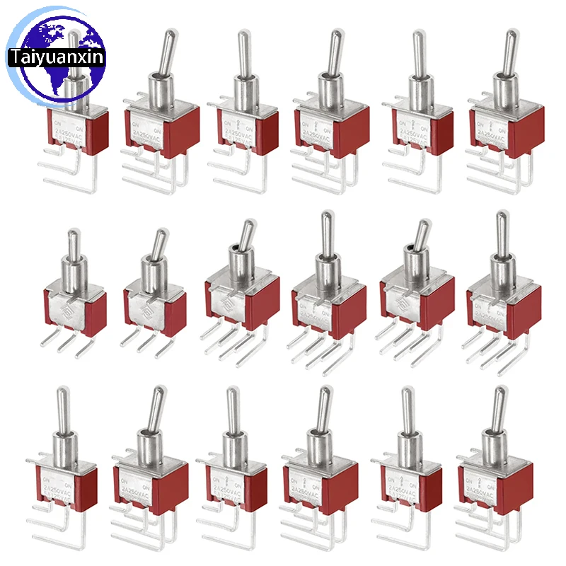 5PCS 6MM Toggle Swi…