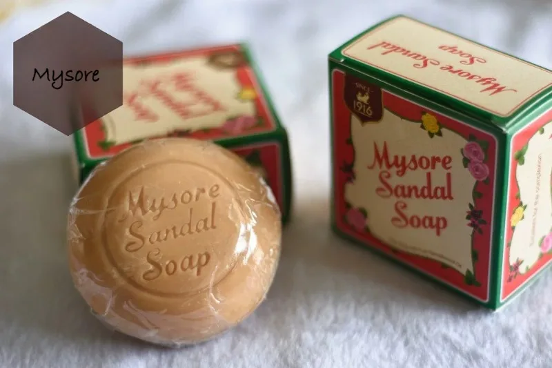 Indian Mysore Sandalwood Soap 150g, Enriched with Sandalwood Essential Oil, Cleanses and Nourishes Skin, Ayurvedic Care