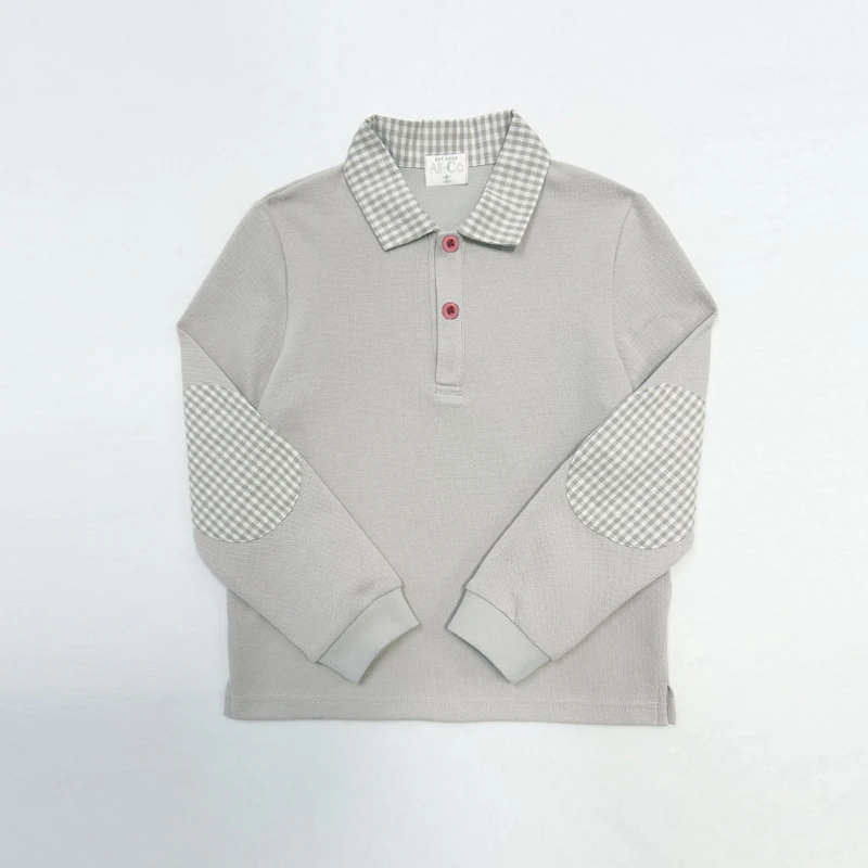 חולצה בז' שרוול ארוך