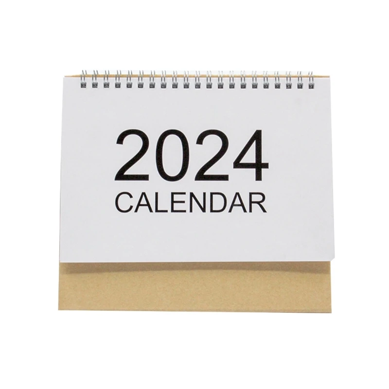 2024 Mini Desk Calendar Study Environment Block Lunar Countdown Calendar