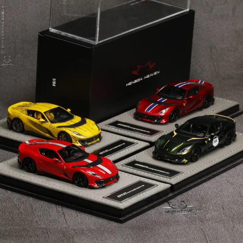 1:64 812 Competition sealed limited-resin miniature model car, room decoration item, gift for friends on special occasions