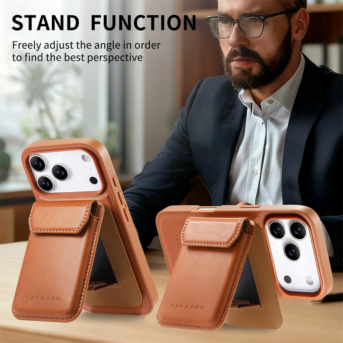 Afneembare magnetische 2-in-1  - Phone Cases With Card Holder recensie en prijs