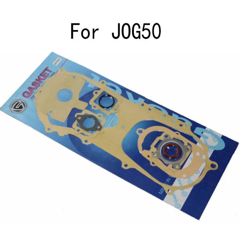 Motorcycle Full Engine Gasket For Yamaha JOG90 90cc JOG50 3JK ZR JOG Scooter Including Engine Cylinder Gasket And Exhaust Seal