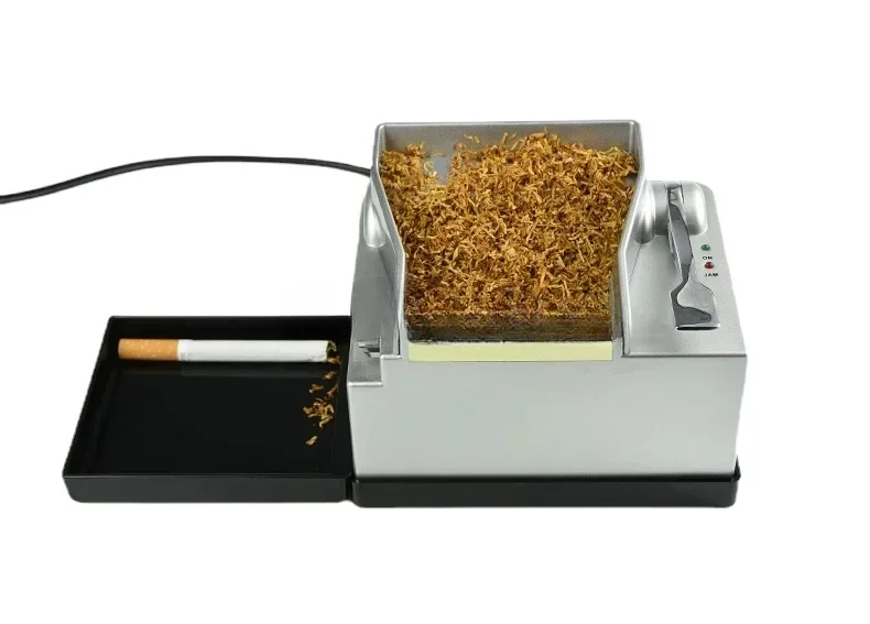 Tobacco Injector SmokeTool 6.5/8mm New Electric Fully Automatic Cigarette Wrapping Maker Cigarette Rolling Machine