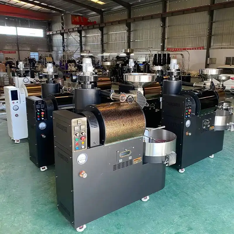 Professional Manufacturer Automatic Coffee Roaster Hine 3Kg 6KG 10KG 20KG Coffee Roaster MACHIEN Commercial
