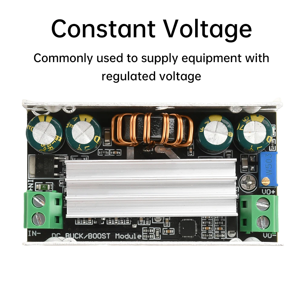5-30V to 2-30V/6-30V to 3-30V 8A 120W Automatic Buck-Boost Module Constant Voltage Constant Current Step Up Board