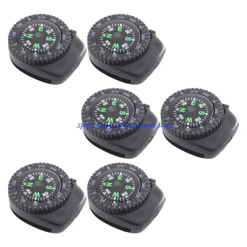 G7NF 6PCS مضغوط بوصلات معصم معصم متعددة الوظيفية