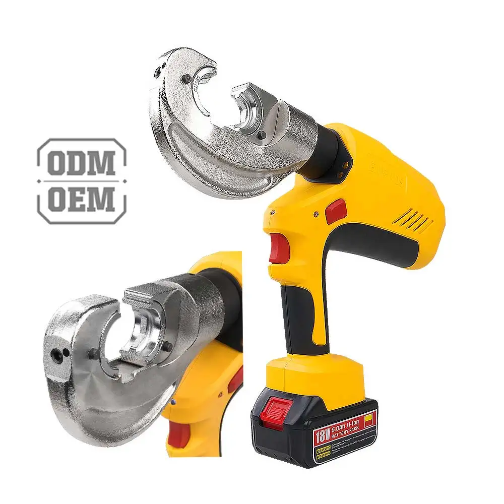 

Аккумуляторный гидравлический пресс-клещи Emeads EBS-300B для опрессовки кабелей 16-400 мм², из легированной стали, усилие 60 кН, ход 32 мм, для кабелей Cu/Al, 240В, 1 шт.