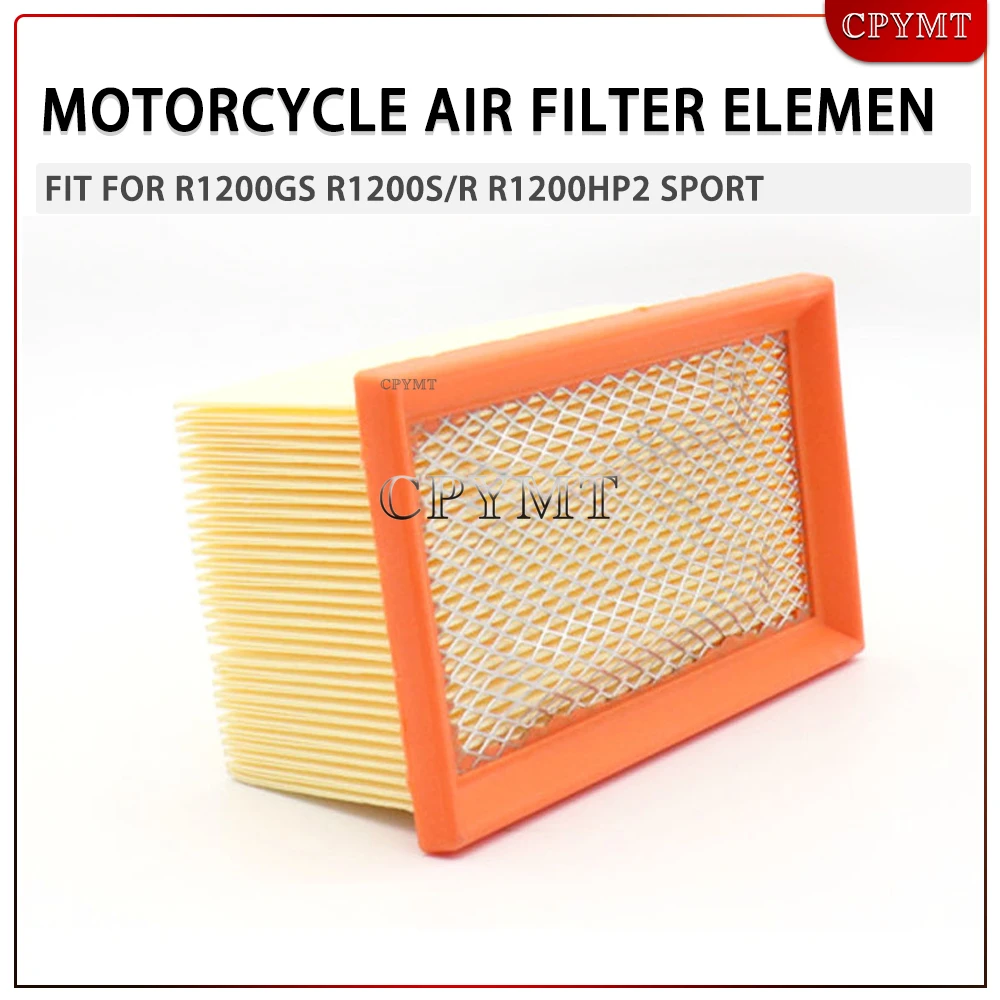 

Motorcycle Air Filters Air Intake Cleaner Motorbike Accessories Fit for R1200HP2 Sport R1200RT R1200ST R1200S/R R1200GS