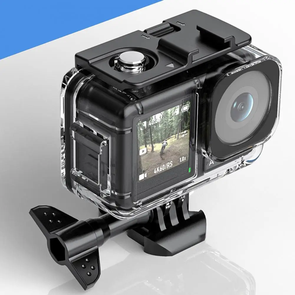 Diving Protective Case  Durable Safety Latch Sturdy  Leakage Protection Underwater Dive Case