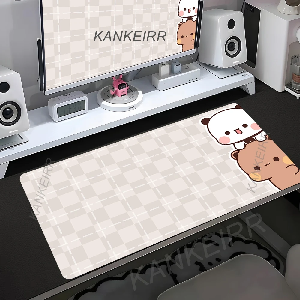 Bubu Dudu Gamer Deskmat Xxl Mouse Pad Anime Computer Table Mat Pc Gaming Accessories Mousepad Large Mats Office Mause Pads Setup