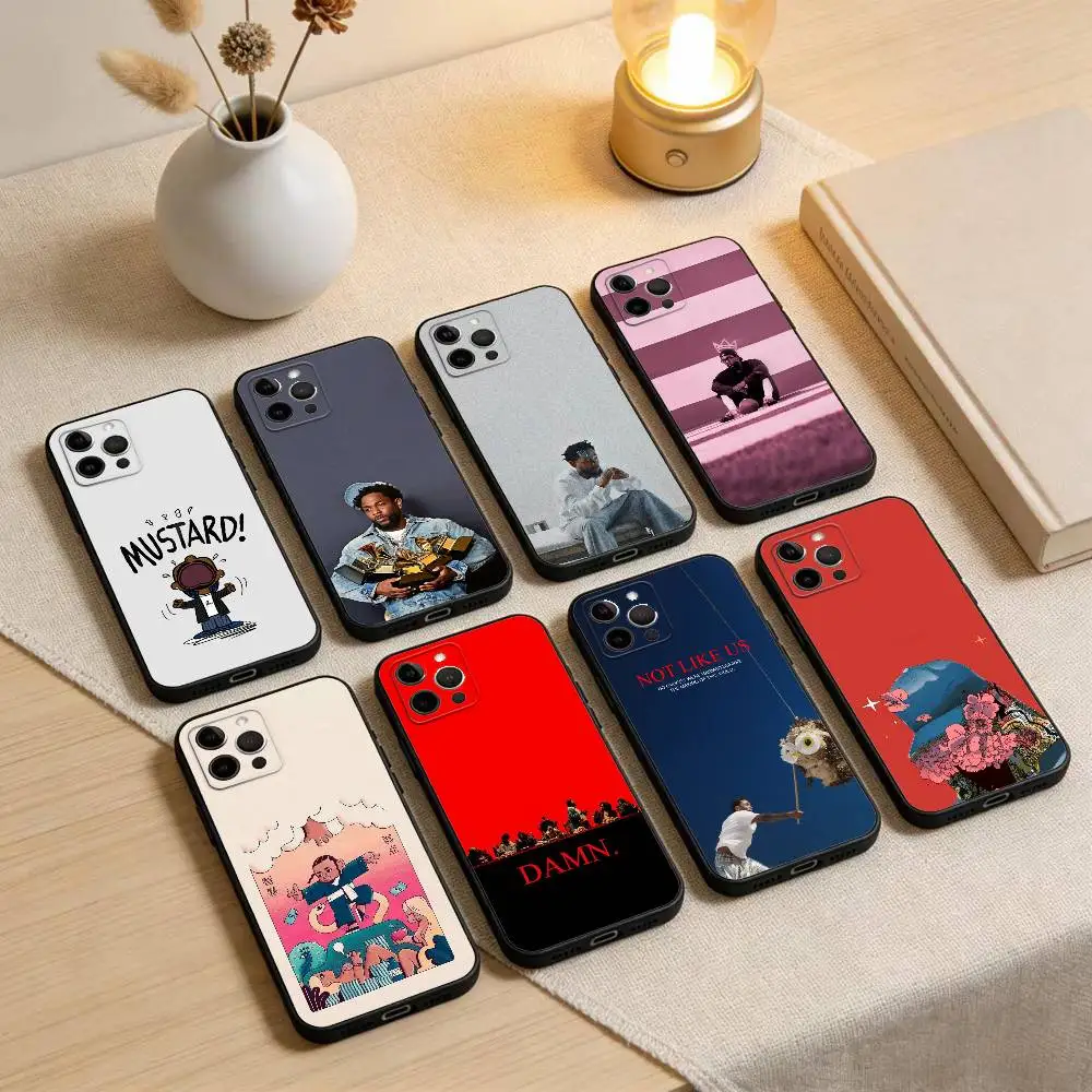 

Kendrick GOOD L-Lamar Phone Case For iPhone 17,16,15,14,13,12,11 Plus,Pro Max,Soft Silicone Black Cover