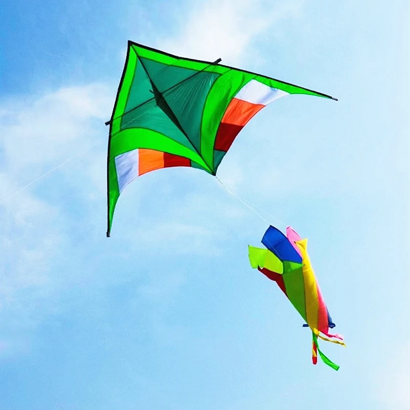 Free shipping giant kites windsocks kite tails outdoor toys flying show kites nylon kites accessory paragliding kites power cerf