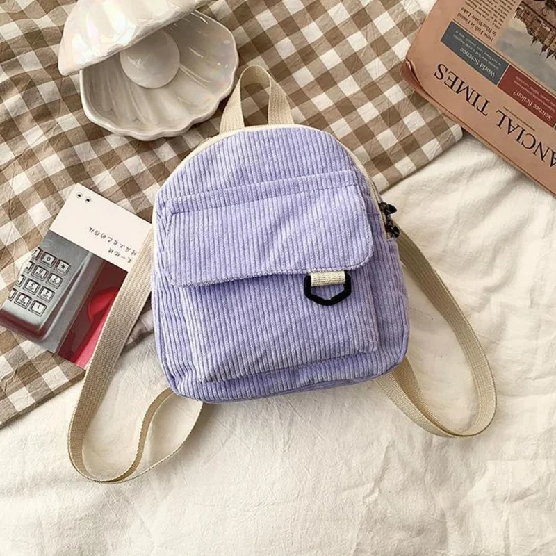 محفظة للنساء حقيبة ظهر صغيرة صغيرة من سروال قصير حقيبة ظهر كاجوال