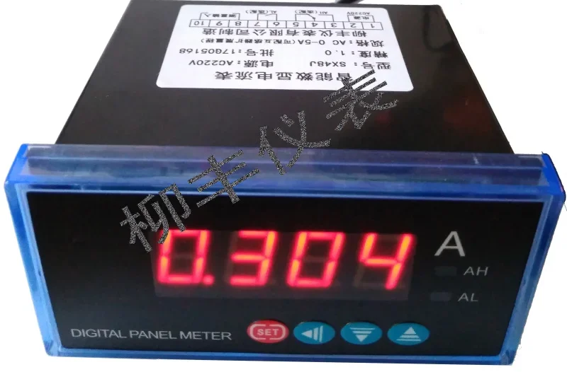 

SX48 0-10V Tachometer Digital Display Meter Frequency Converter Frequency Meter Ampere Meter 4-20mA,DP3 Rpm Transmitting