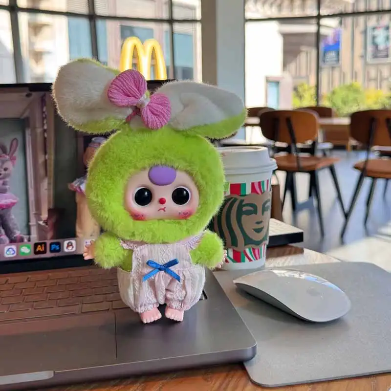 Babythree معكرون ليتل الأرنب سلسلة صندوق أعمى اللعب لطيف النوم رفيق دمية السرير زخرفة صندوق غامض مفاجأة متعة الهدايا #6