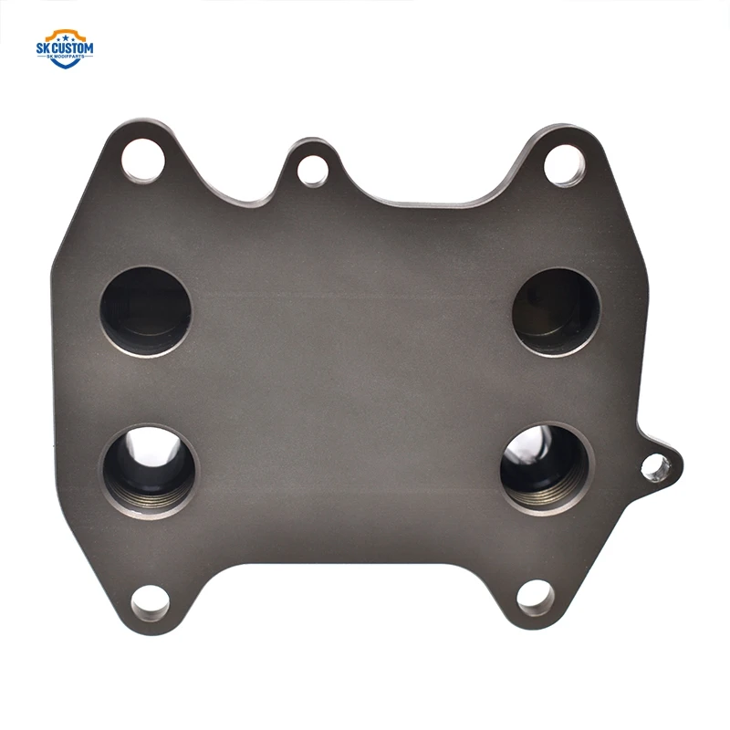 يصلح لأودي A3 A4 A6 A7 Q5 Q7 TT 2.0 TDI زيت المحرك برودة عدة مخصصة الألومنيوم النفط التبريد المبرد عدة