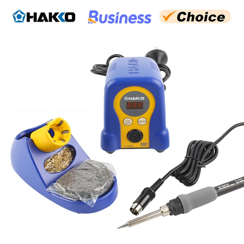 Hakko FX888D Digital Soldering Station 220V 70W Adjustable Adjustable Temperature High Quality Thermostat Rework Station Tool