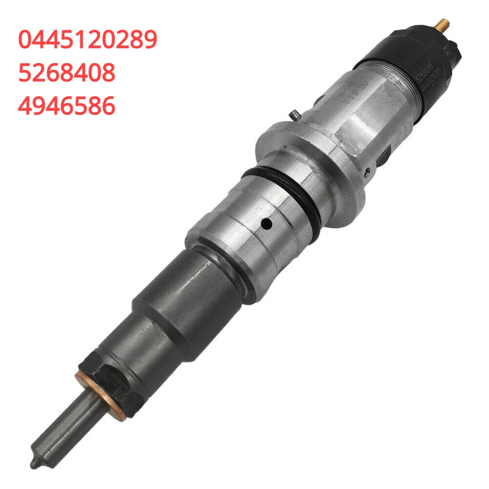 0445120289, 5268408, 4946586 New Diesel Fuel Injector For Iveco Cummins ISBe ISDe QSB6.7