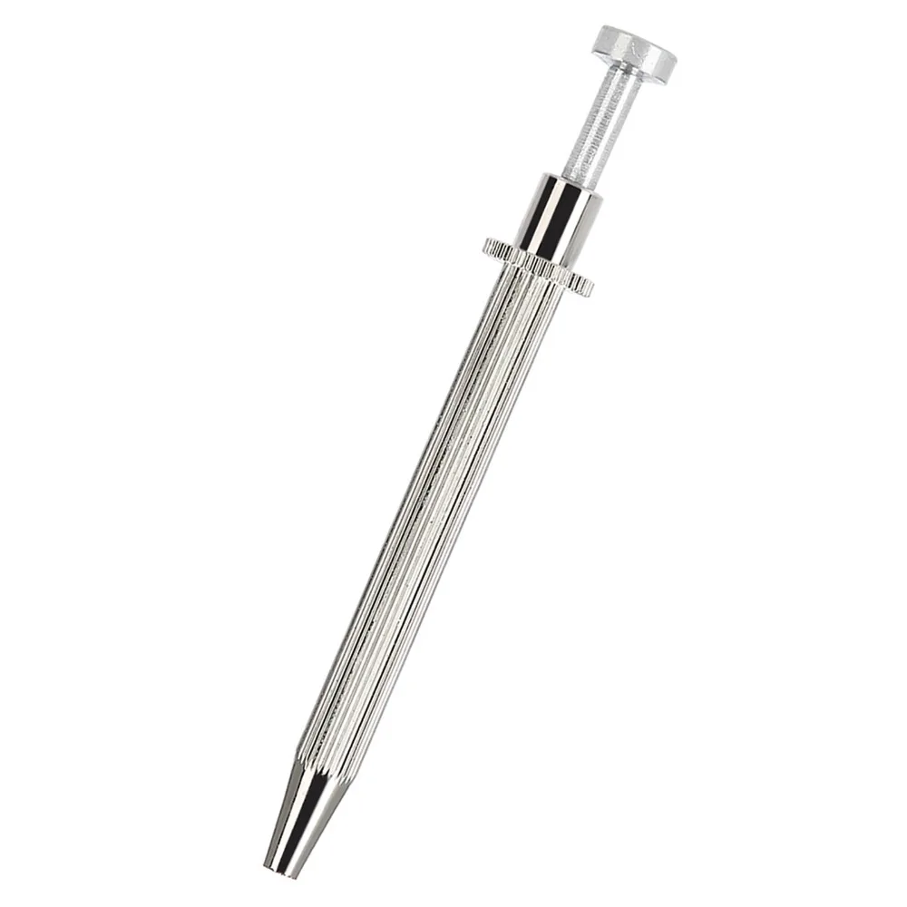 Spring Loaded Copper Gem Pick Up Tool Silver 12 * 2 * 2cm Diamond Holder Tool Jeweler Claw Tweezers For Jewelry Making