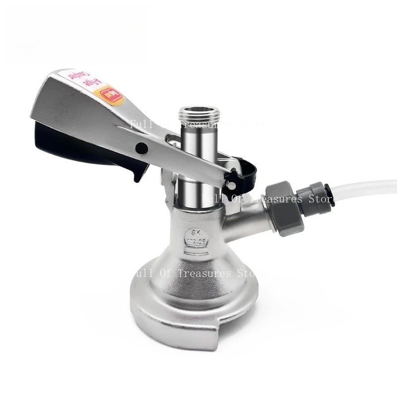 Craft Beer Machine Dispenser Connector 8mm 9.5mm To 5/8 Female Rapid Connector Beer Intake for KegLand
