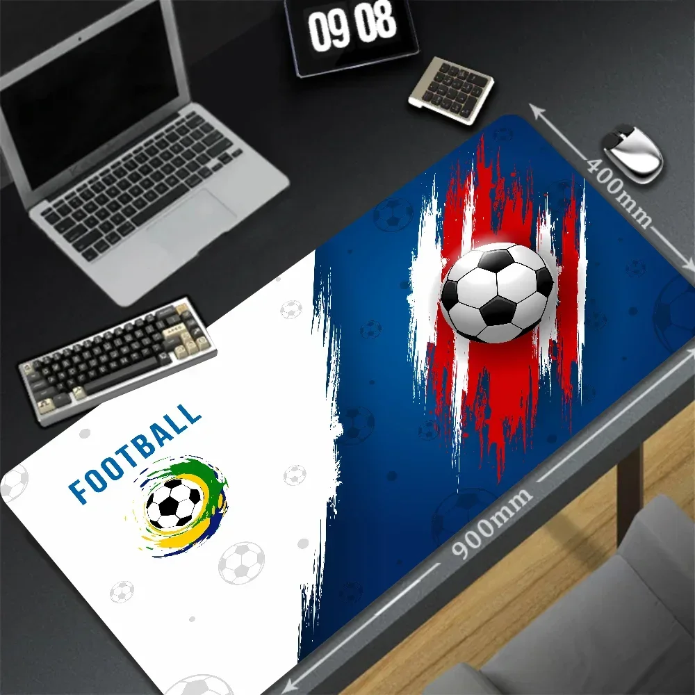 Large mouse pad soccer PC gaming accessories Mausepad custom table pad keyboard rubber carpet