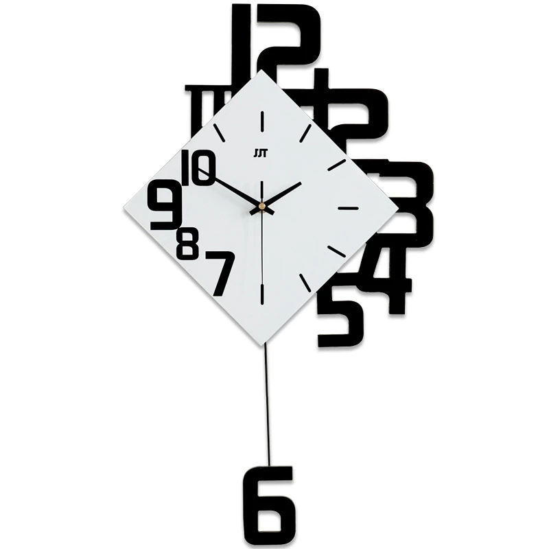 Modern Minimalist Wall Clock, High-end Hanging Clock for Living Room & Dining Room, Home Decor Silent Wall Watch