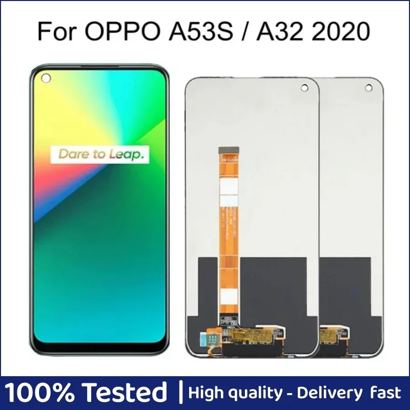 

6.50" For OPPO A32 PDVM00 LCD Display Touch Screen Digitizer Assembly Replacement parts For OPPO A53 CPH2127 CPH2131 LCD