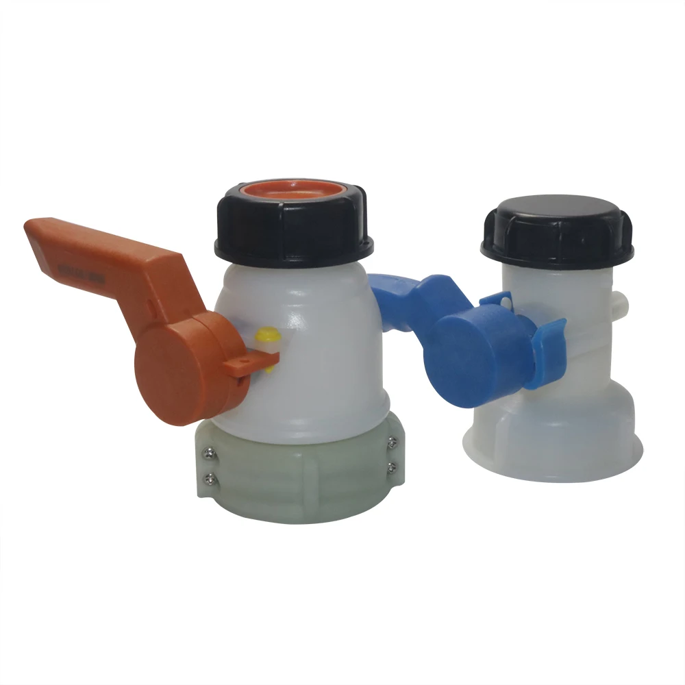 IBC Tank Tap Pipe Connector 1000L Container DN50 75mm Ball Valve Discharge Valve Switch Outlet Connector Garden Home Tool