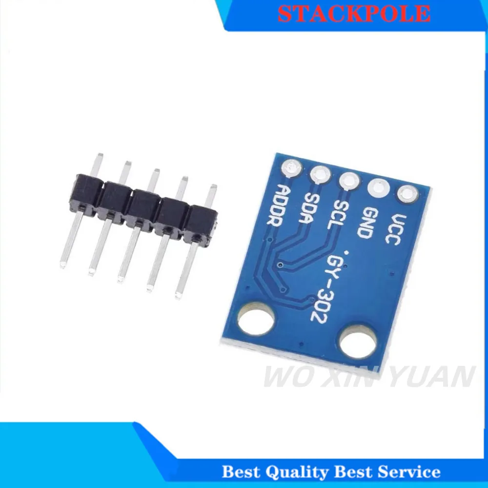 GY-302 BH1750 BH1750FVI Light Intensity Illumination Module Sensor 3V-5V For Arduino