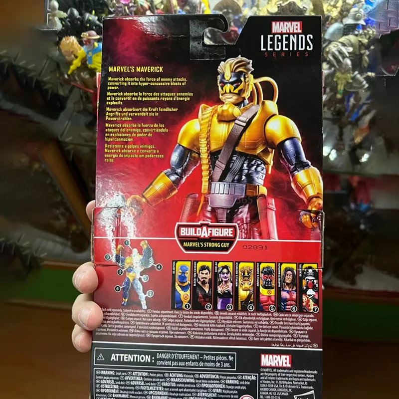 Marvel Legends X-Men Series Lone Ranger Maverick 6 "Anime Action Figure Toys Collectible Model Room Decoration Kids Xmas Gift