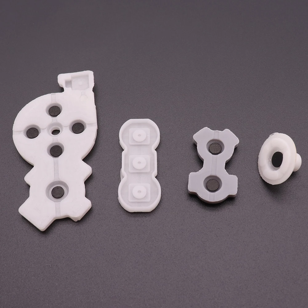 1 セット導電性ゴムシリコンボタンパッド任天堂 WII 右コントローラ交換キット