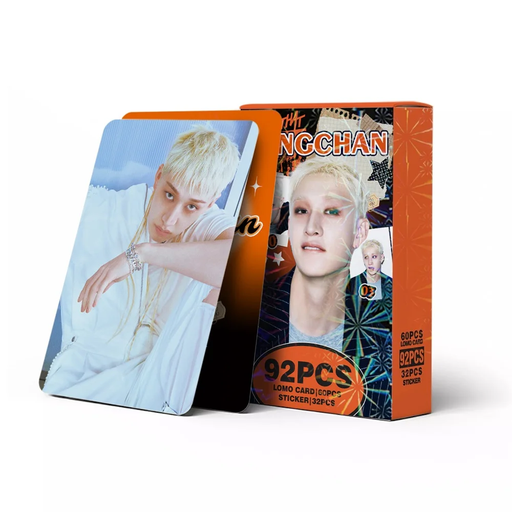 92PCS New Album Boy Group Lomo CardTHIS THAT Collected photos Peripheral Set Stickers Collection Fans Gifts image 5