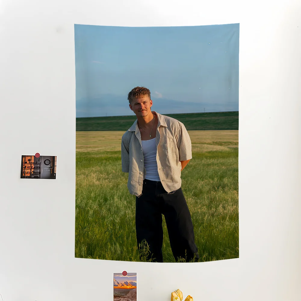 المغني فورست فرانك العلم الفن الطباعة العلم المنزل غرفة نوم النوم ديكور الحفل راية ديكور في الهواء الطلق