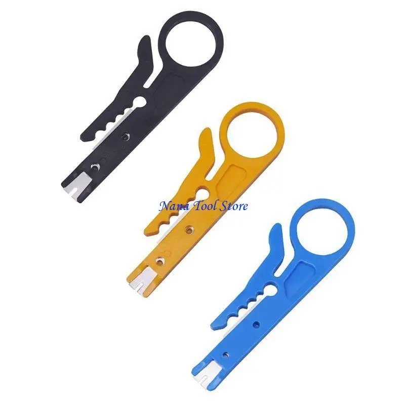 31GJ Crimping Tool Mini Crimper Pliers Portable Wire Stripper Knife Cable Stripping