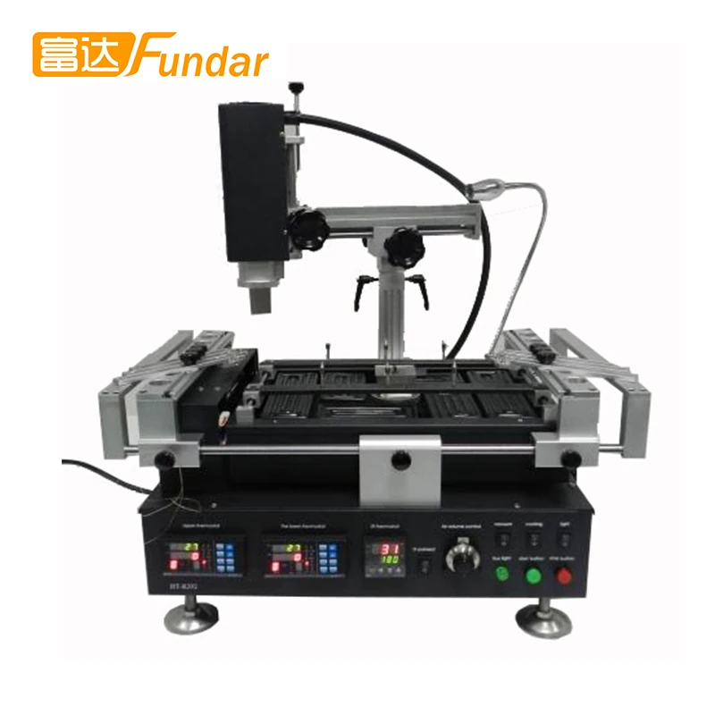 220V/110V HONTON HT-R392 Three temperature zone BGA rework station for laptop motherboard