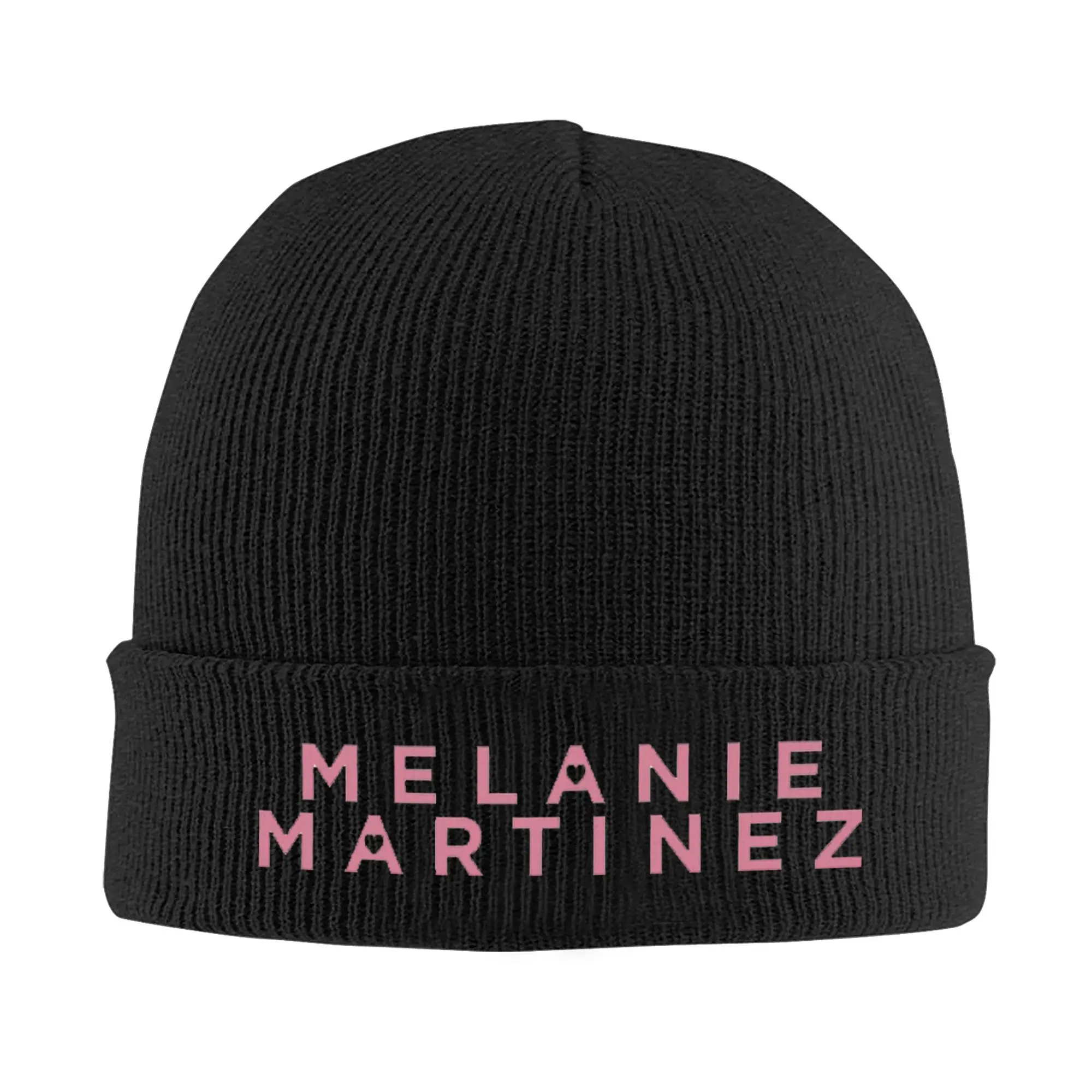 Custom Martinez Melanie  Skullies Beanies Caps Unisex Winter Warm Knit Hat Men Women Hip Hop Adult  Bonnet Hats Outdoor Ski Cap